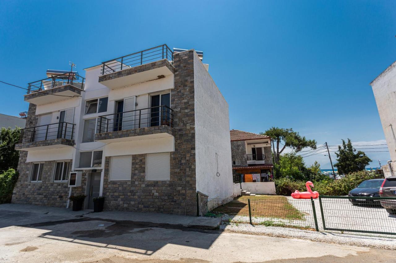 Halkidiki Beach Apartments 2 Nea Kalikratia Vergia Beach Nea Kallikrateia ภายนอก รูปภาพ