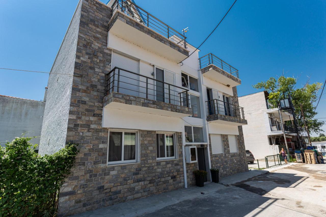 Halkidiki Beach Apartments 2 Nea Kalikratia Vergia Beach Nea Kallikrateia ภายนอก รูปภาพ