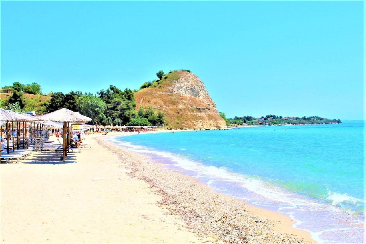 Halkidiki Beach Apartments 2 Nea Kalikratia Vergia Beach Nea Kallikrateia ภายนอก รูปภาพ