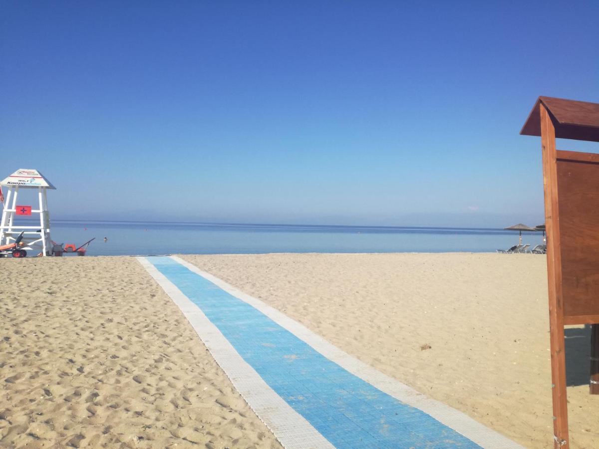 Halkidiki Beach Apartments 2 Nea Kalikratia Vergia Beach Nea Kallikrateia ภายนอก รูปภาพ