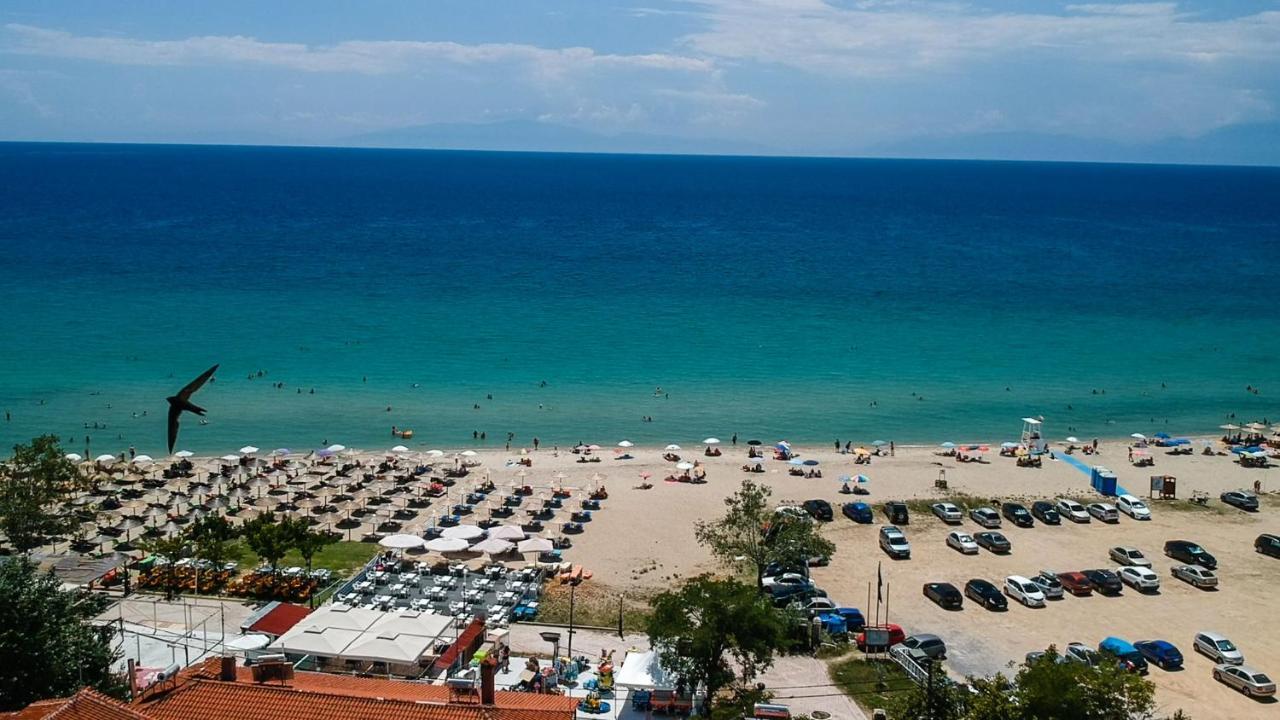 Halkidiki Beach Apartments 2 Nea Kalikratia Vergia Beach Nea Kallikrateia ภายนอก รูปภาพ