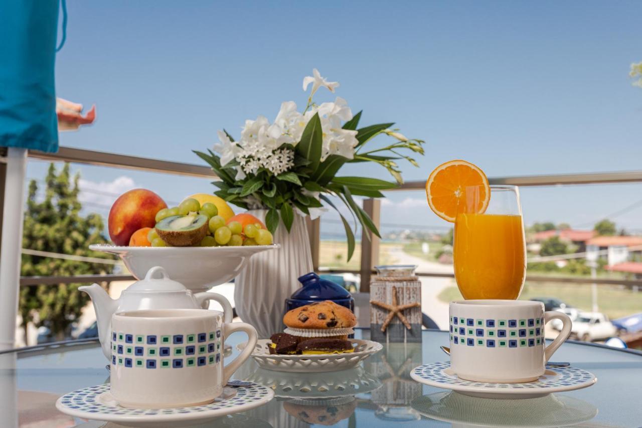 Halkidiki Beach Apartments 2 Nea Kalikratia Vergia Beach Nea Kallikrateia ภายนอก รูปภาพ